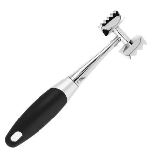 Tłuczek młotek do mięsa kotletów stalowy dwustronny antypoślizgowy BRUNBESTE BB-1010