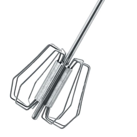 Trzepaczka do ubijania jajek piany mleka ubijak mieszadło długa 36cm ORION 141027