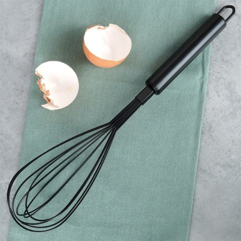 Trzepaczka do ubijania jajek piany ubijak ubijaczka stalowa czarna 29cm EXCELLENT HOUSEWARE 259717