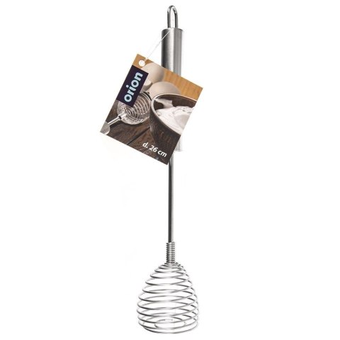 Trzepaczka do ubijania jajek śmietany ubijaczka stalowa spiralna 26cm ORION 141045
