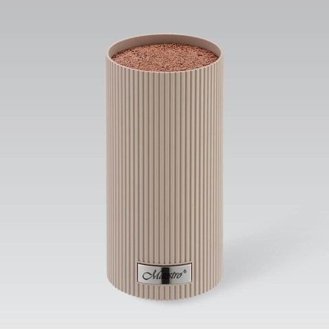 UNIWERSALNY BLOK STOJAK NA NOŻE PRZYBORY KUCHENNE BEŻOWY MAESTRO MR-1437-BG