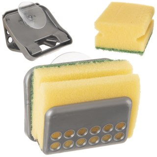 Uchwyt ociekacz na gąbkę do naczyń do zlewu organizer pojemnik ORION 540119