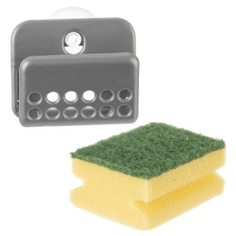 Uchwyt ociekacz na gąbkę do naczyń do zlewu organizer pojemnik ORION 540119