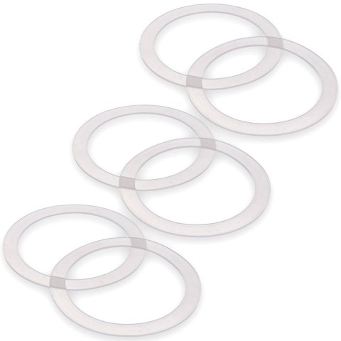 Uszczelki do słoików silikonowe 11cm gumki 6 sztuk IRMA ORION 180809