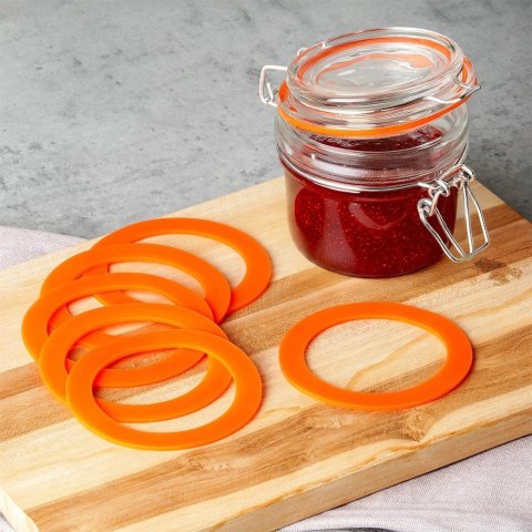 Uszczelki do słoików silikonowe uszczelka 6 sztuk ORION 180805