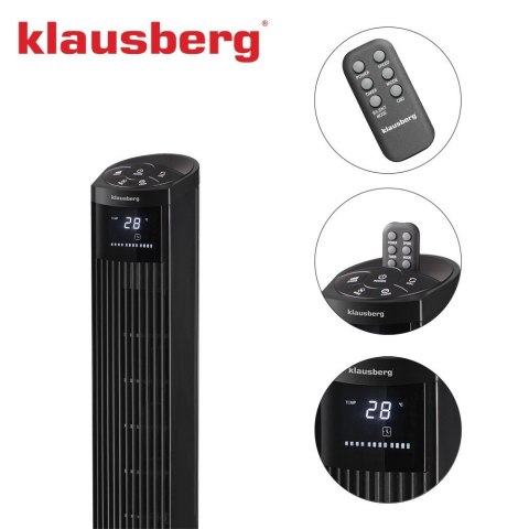 WENTYLATOR KOLUMNOWY PODŁOGOWY Z PILOTEM 55W KLAUSBERG KB-7876