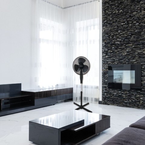 WENTYLATOR PODŁOGOWY Z PILOTEM I TIMEREM 40CM 50W KLAUSBERG KB-7885