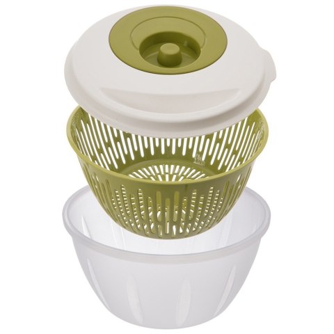 WIRÓWKA SUSZARKA DO SAŁATY WARZYW OWOCÓW RĘCZNA ZIELONA OSUSZACZ ELA ORION 112841