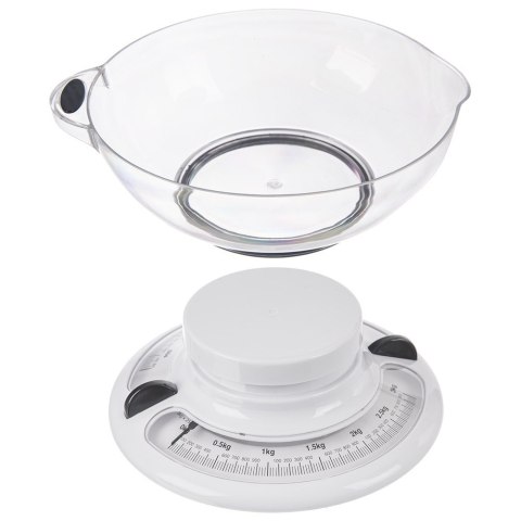 Waga kuchenna mechaniczna z misą miską 3kg ORION 131812