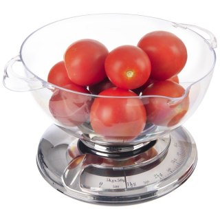 Waga kuchenna mechaniczna z misą miską przeźroczystą 5kg ORION 131814