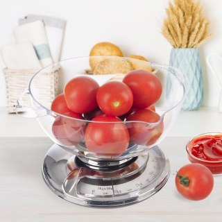 Waga kuchenna mechaniczna z misą miską przeźroczystą 5kg ORION 131814