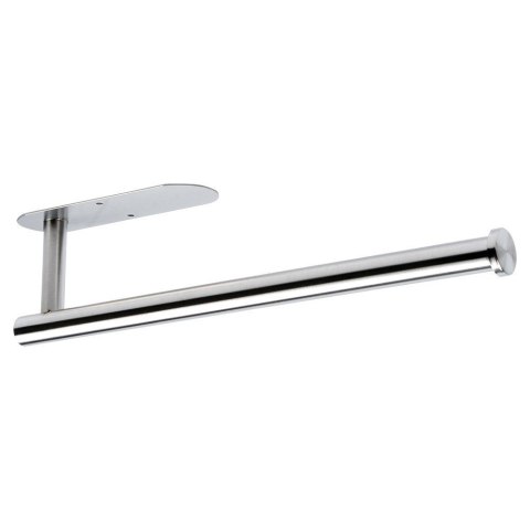 Wieszak UCHWYT na ręcznik papierowy kuchenny ścienny stalowy srebrny VILDE 229139