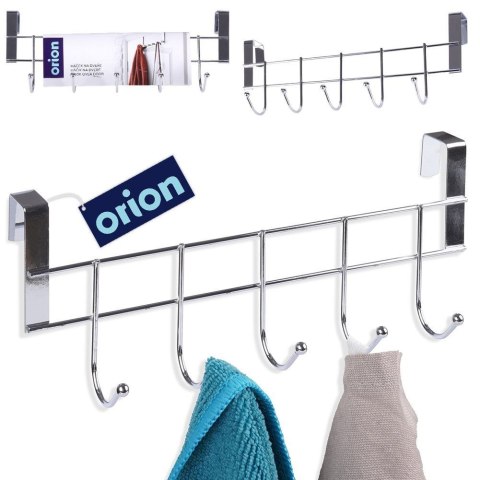 Wieszak uchwyt na drzwi do łazienki kuchni na ręczniki ścierki ORION 532073