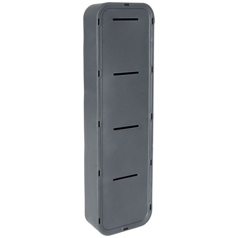 Wkład na sztućce do szuflady szuflad organizer szary 39x11.5cm VILDE 229010-S