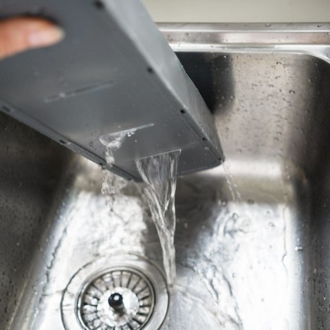 Wkład na sztućce do szuflady szuflad organizer szary 39x17cm VILDE 229011-S