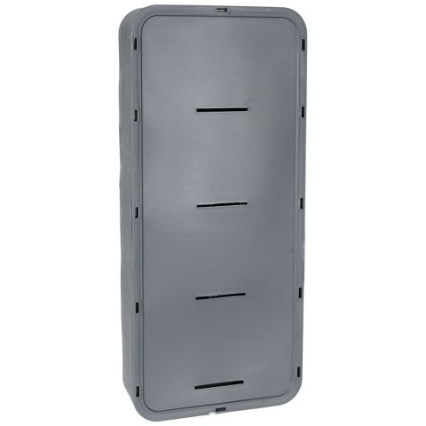 Wkład na sztućce do szuflady szuflad organizer szary 39x17cm VILDE 229011-S