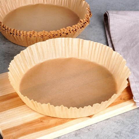 WKŁADY PAPIEROWE DO FRYTKOWNICY BEZTŁUSZCZOWEJ WKŁAD PAPIER 20CM 50 SZT HIT 279913