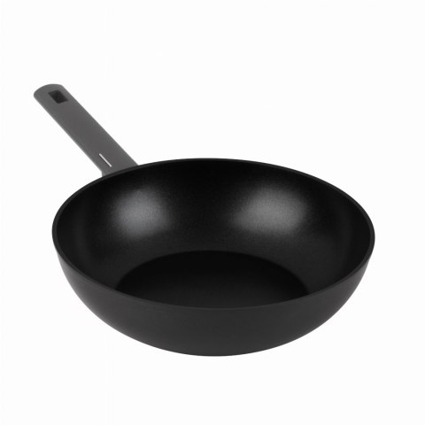 WOK Z POWŁOKĄ TYTANOWĄ 28CM PATELNIA GŁĘBOKA BERLINGER HAUS ANTRACIT BH-8123