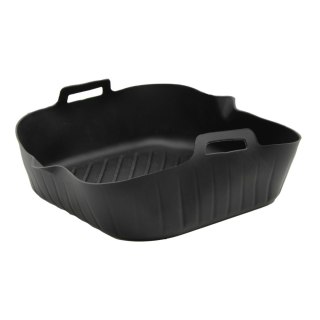 Wkład silikonowy do frytkownicy AIR FRYER czarny forma do pieczenia BRUNBESTE BB-3758