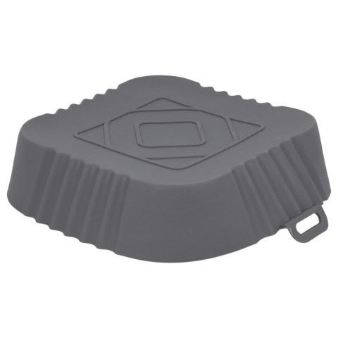 Wkład silikonowy do frytkownicy AIR FRYER kwadrat szary forma do pieczenia BRUNBESTE BB-3374