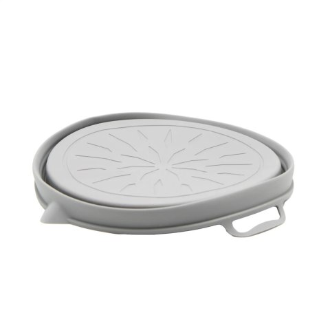 Wkład silikonowy do frytkownicy beztłuszczowej AIR FRYER okrągły szary składany BRUNBESTE BB-3755