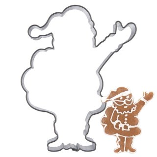 Wykrawacz do ciastek stalowy Mikołaj 7,3 cm ORION 127490