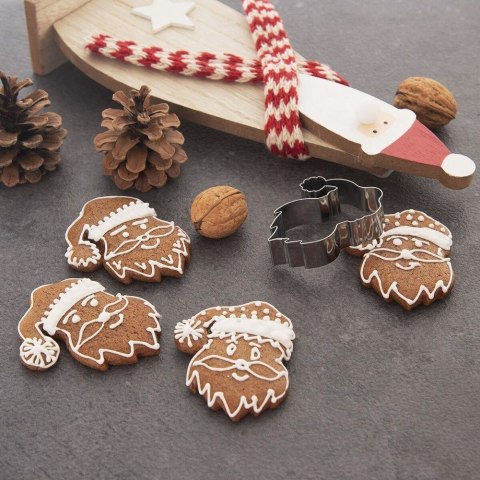 Wykrawacz do ciastek stalowy Mikołaj 7 cm ORION 127460