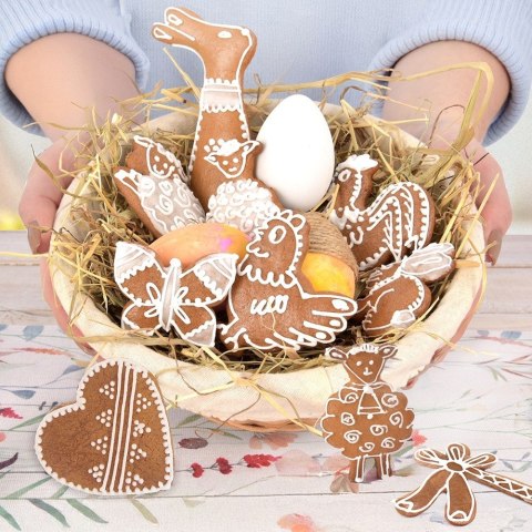 Wykrawacz do ciastek stalowy baranek 6,5 cm ORION 127497