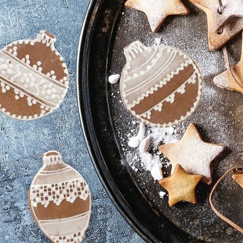 Wykrawacz do ciastek stalowy bombka 7 cm ORION 127468