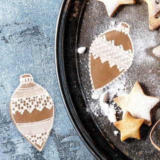 Wykrawacz do ciastek stalowy bombka 9 cm ORION 127467