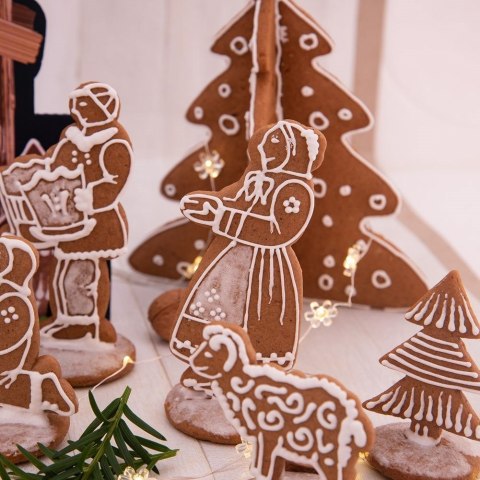 Wykrawacz do ciastek stalowy choinka 15,5 cm 2 szt. ORION 127413