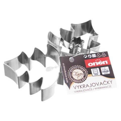 Wykrawacz do ciastek stalowy choinka 4,5 cm 2 szt. ORION 121148