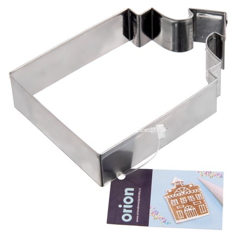 Wykrawacz do ciastek stalowy domek 10 cm ORION 127494