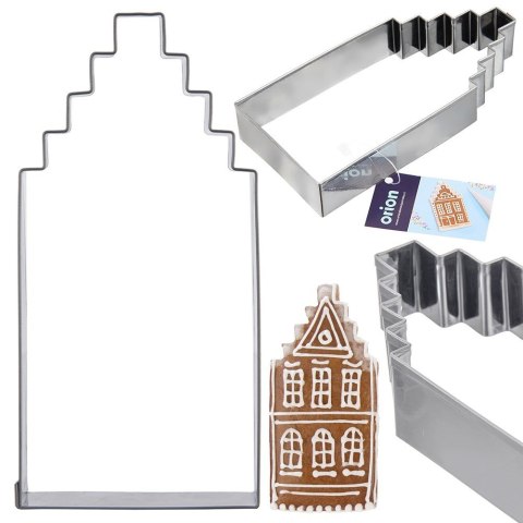 Wykrawacz do ciastek stalowy domek 12 cm ORION 127493