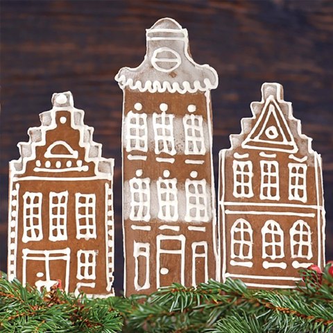 Wykrawacz do ciastek stalowy domek 14 cm ORION 127492