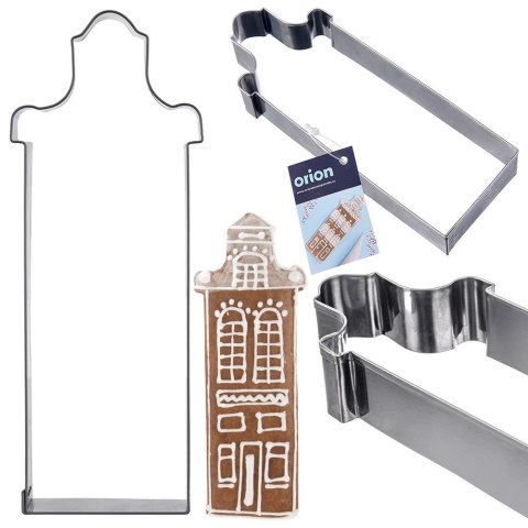 Wykrawacz do ciastek stalowy domek 14 cm ORION 127492