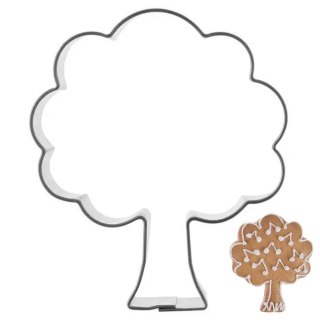 Wykrawacz do ciastek stalowy drzewo 6 cm ORION 127499