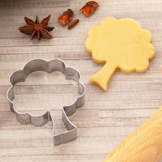 Wykrawacz do ciastek stalowy drzewo 6 cm ORION 127499