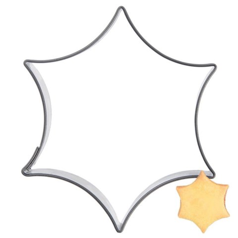 Wykrawacz do ciastek stalowy gwiazdka 5,5 cm ORION 127474