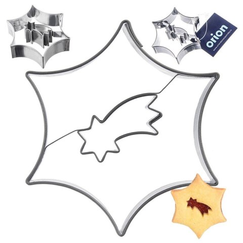 Wykrawacz do ciastek stalowy gwiazdka gwiazda betlejemska 5,5 cm ORION 127473