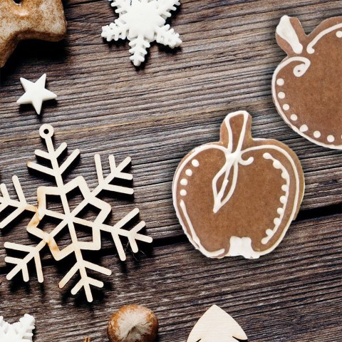 Wykrawacz do ciastek stalowy jabłko 4,3 cm ORION 127476