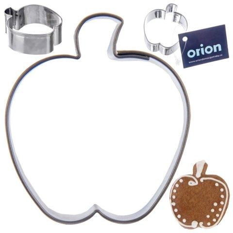 Wykrawacz do ciastek stalowy jabłko 4,3 cm ORION 127476