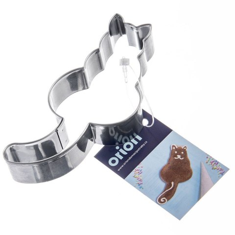 Wykrawacz do ciastek stalowy kot 8,5 cm ORION 127478