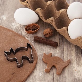 Wykrawacz do ciastek stalowy kotek 6,5 cm ORION 127450