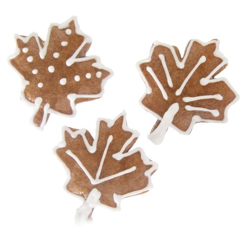 Wykrawacz do ciastek stalowy liść 4 cm ORION 127484