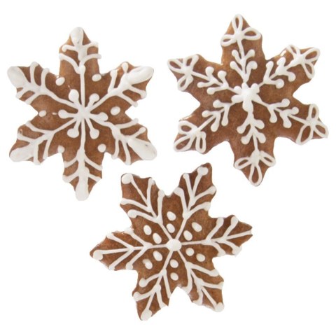 Wykrawacz do ciastek stalowy płatek śniegu 5,5 cm ORION 127475