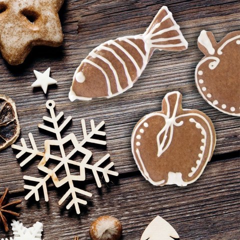 Wykrawacz do ciastek stalowy ryba 5 cm ORION 127491