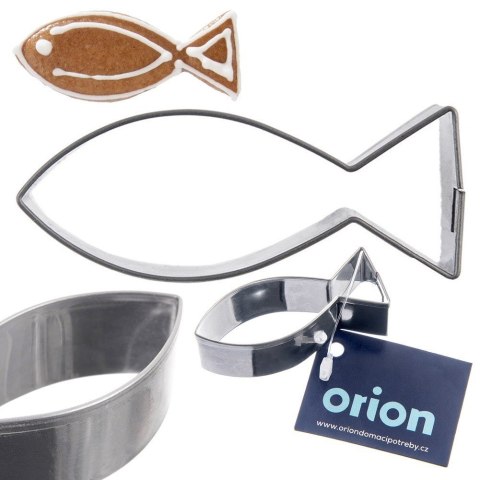 Wykrawacz do ciastek stalowy ryba 5 cm ORION 127491