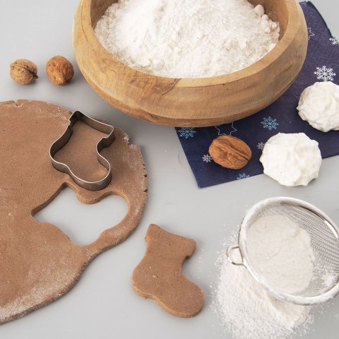 Wykrawacz do ciastek stalowy skarpeta 6 cm ORION 127461