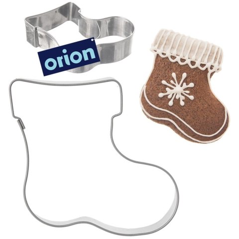 Wykrawacz do ciastek stalowy skarpeta 6 cm ORION 127461
